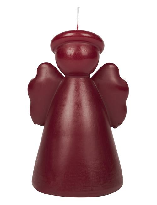 Broste Copenhagen Angel Sculpture Candle Broste Copenhagen Red