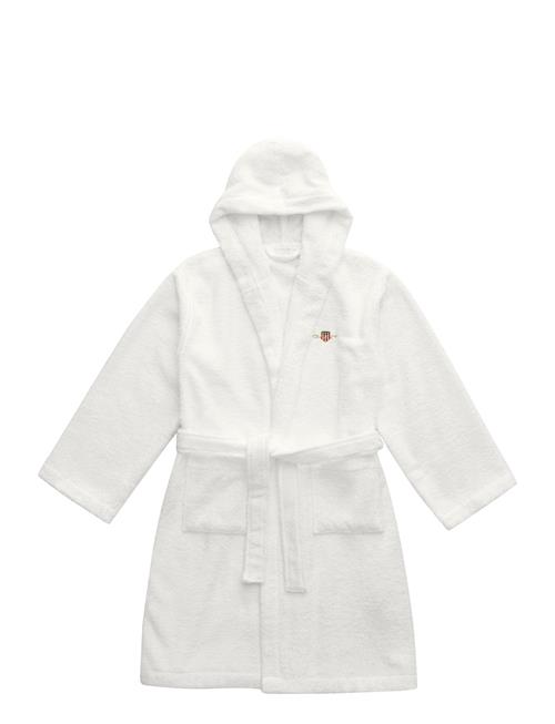 GANT Archive Shield Terry Kids Robe GANT White