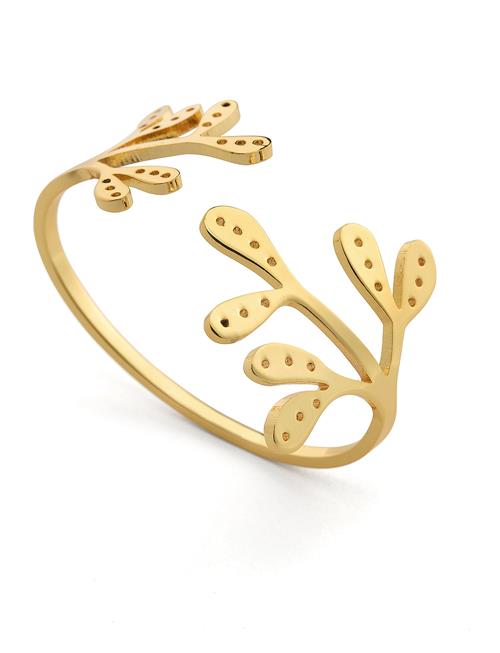 Cooee Design Mistletoe Napkin Ring Cooee Design Gold