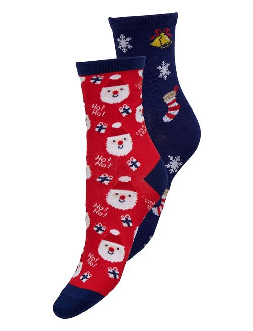 Se ONLY Onlchristmas 2-Pack Sock Box Acc ONLY Navy ved Booztlet