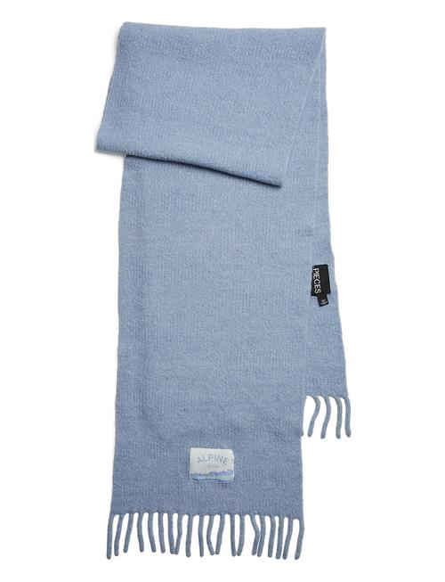 Pcnebraska Long Knit Scarf Bc Pieces Blue