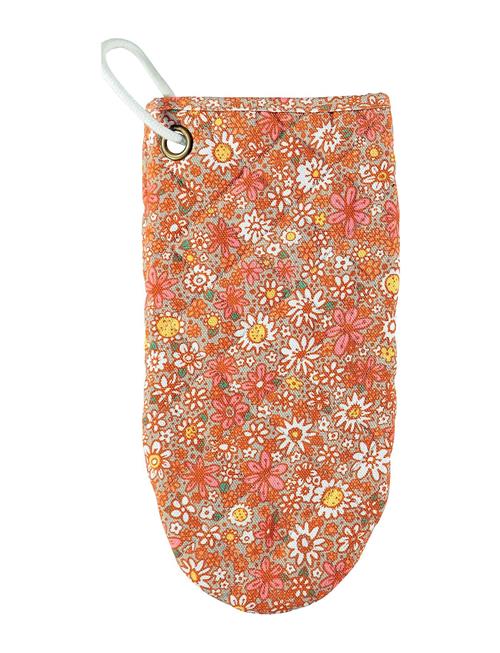 Noble House Oven Glove Frog Daisy, Orange 15X30 Cm Noble House Patterned