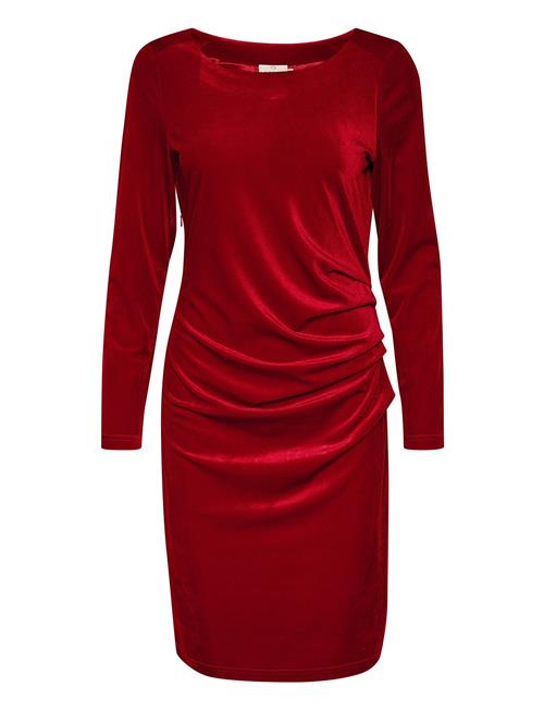 Kaffe Kelly Dress Kaffe Red