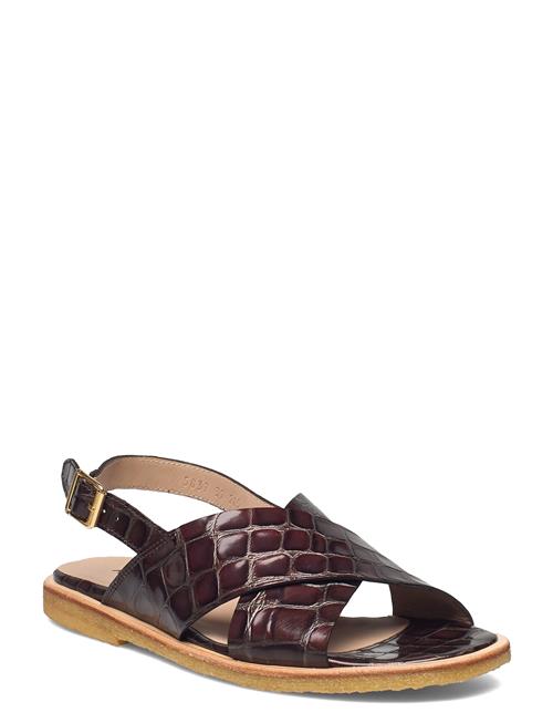 ANGULUS Sandals - Flat - Open Toe - Op ANGULUS Brown