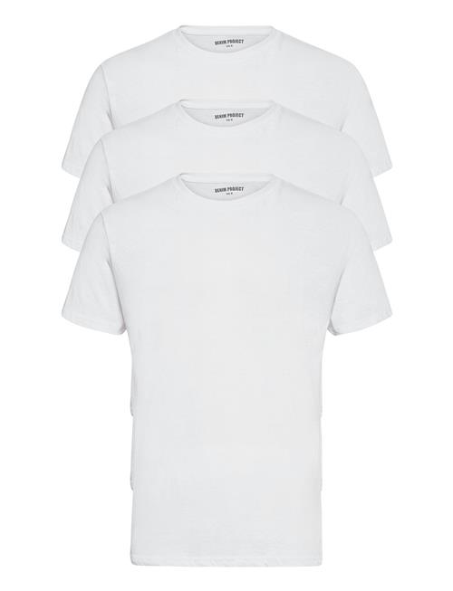 3 Pack T-Shirts Denim Project White