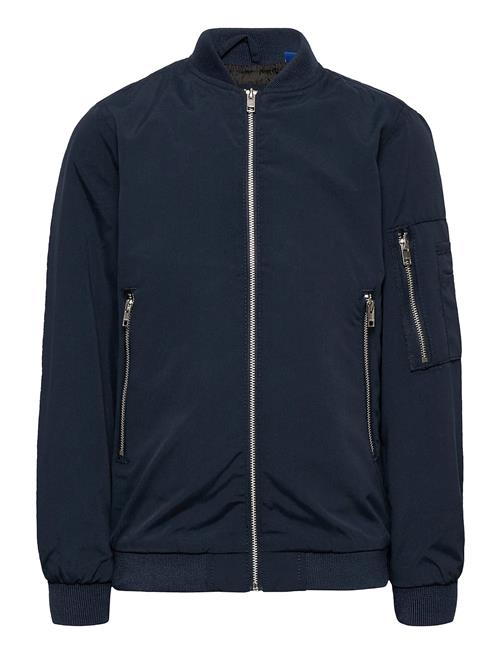 Se Jack & Jones Jjerush Bomber Noos Jnr Jack & J S Blue ved Booztlet