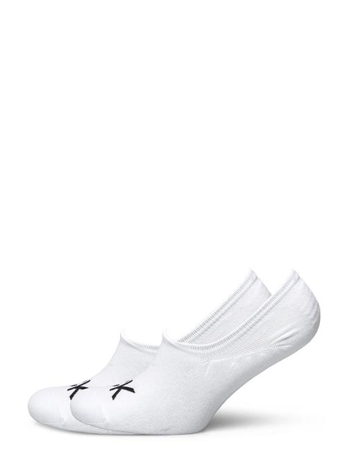 Calvin Klein Ck Men Footie High Cut 2P Logo Calvin Klein White