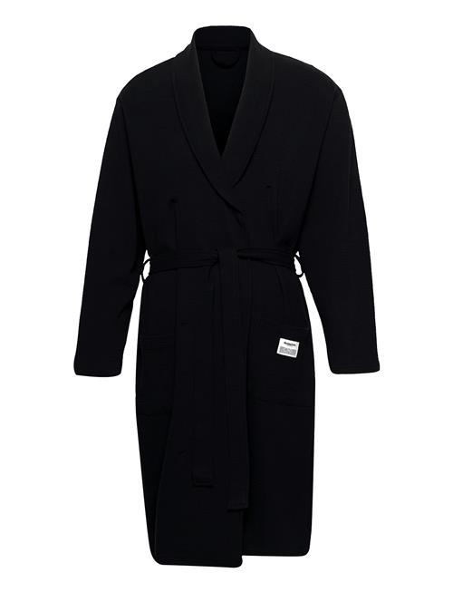 Resteröds Bathrobe Org. Cotton Resteröds Black