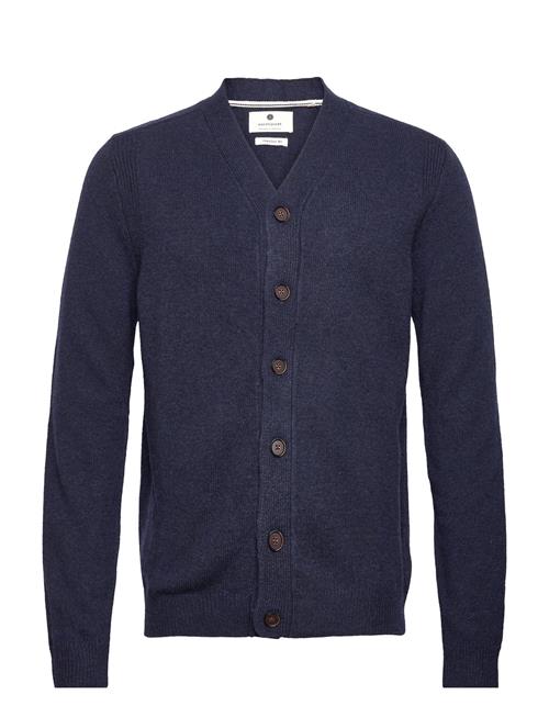 Anerkjendt Aksvend Lambswool Cardigan Anerkjendt Navy