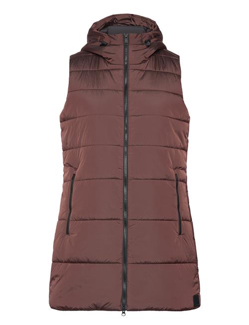 Eisbach Vest W Jack Wolfskin Burgundy