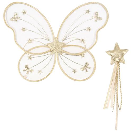 Se Konges Sløjd Fairy Costume Brazilian Sand | Beige | 01 ved Babyshop