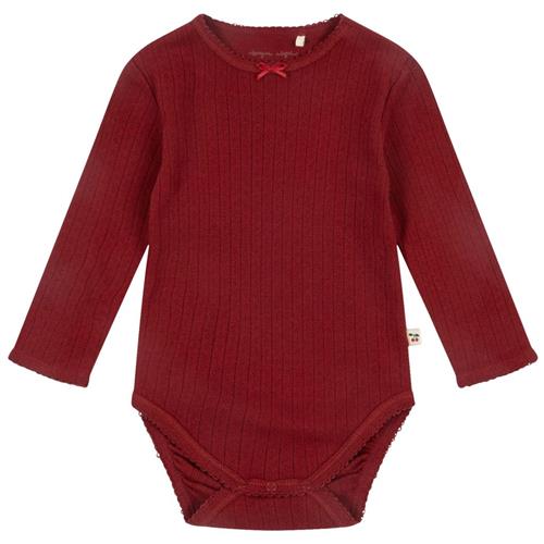 Se Konges Sløjd Minnie Body Gots - Red Dahlia | Rød | 9 months ved Babyshop