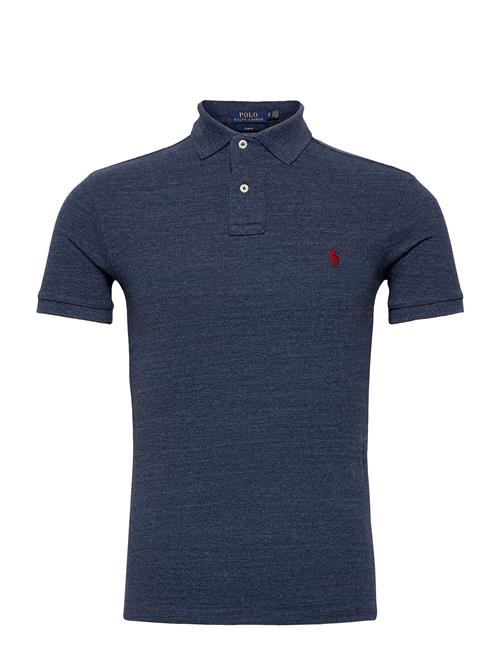 Polo Ralph Lauren Slim Fit Mesh Polo Shirt Polo Ralph Lauren Blue