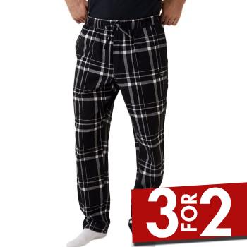 Björn Borg Core Pyjama Pants Sort/Ternet bomuld Medium Herre