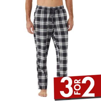 Björn Borg Core Pyjama Pants Hvid/Sort bomuld Large Herre