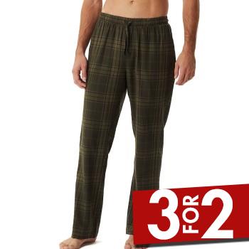 Björn Borg Core Soft Flannel Pyjama Pants Militærgrøn  XX-Large Herre