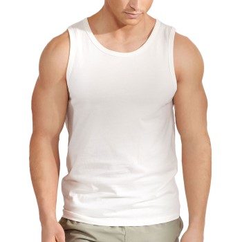 Bread & Boxers Bread and Boxers Tank Relaxed Benhvid økologisk bomuld Large Herre