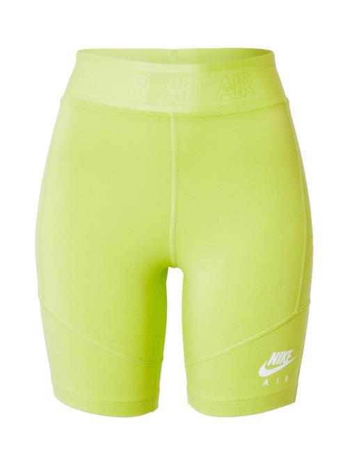 Nike Sportswear Leggings 'Air'  lime / hvid