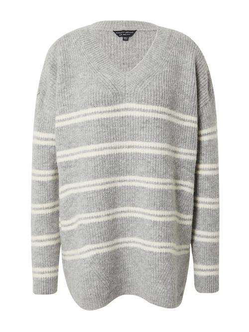 Dorothy Perkins Pullover i overstørrelse  grå-meleret / hvid