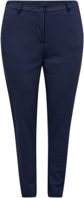 Se Wasabiconcept Curvy Wasina 2 Bukser Navy blå Kvinde 6799 Blue Iris Bukser Str 42/44 - Polyester hos Magasin ved Magasin