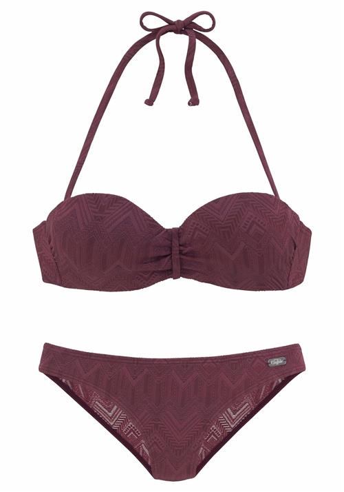 BUFFALO Bikini  bordeaux