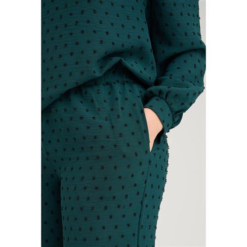 A-VIEW Sif Pants Kvinde Dark Green Bukser Str 38 - hos Magasin