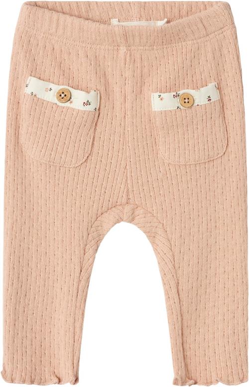 Lil' Atelier Nbfrea Slim Legging LIL Str 80 - Rugby Tan Leggings hos Magasin