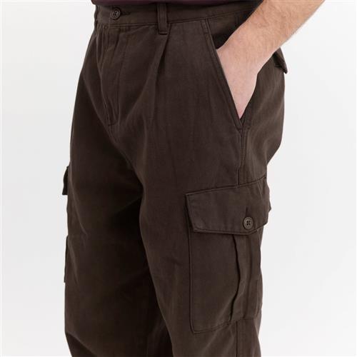 Se By Garment Makers Luke Combat Pants Mand Ebony Brown Bukser Str S - hos Magasin ved Magasin