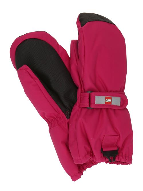 LEGO® kidswear Handsker 'Atlin 706'  grå / magenta / sort