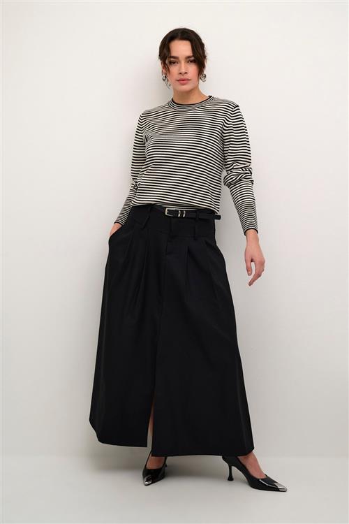 Kaffe Kalissi Skirt Kvinde Black Deep Maxi Nederdele Str 38 - hos Magasin