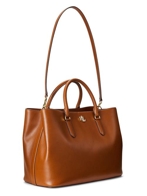 Lauren Ralph Lauren Håndtaske 'MARCY'  cognac