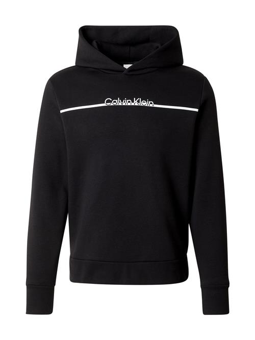 Calvin Klein Sweatshirt  sort / hvid