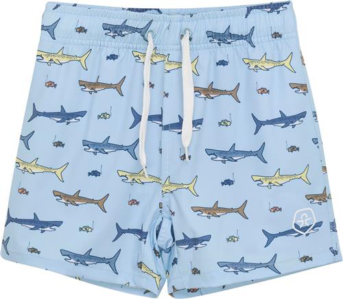 Color Kids Swim Shorts, AOP Str 134 - Cerulean Badebukser hos Magasin