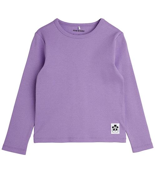 Mini Rodini Mini rodini Bluse - Rib - Purple