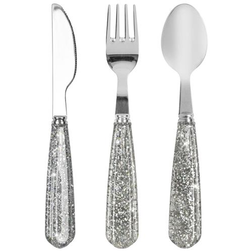 Konges Sløjd Glitter Cutlery Sparkling Blue | Blå | 0