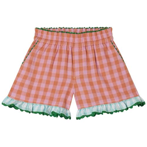 Stella McCartney Kids Ginghamt Shorts Rød | Lyserød | 4 years