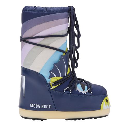 Moon Boot Icon Snow Boots i Blue/Multicolor | Blå | 23-26 EU