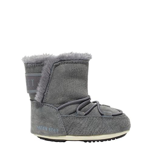 Moon Boot Krybbe Ruskind Sne Støvler Dark Grey | Grå | 17-18 EU