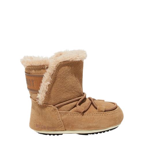 Moon Boot Krybbe Suede Sne Støvler Whisky | Beige | 21-22 EU