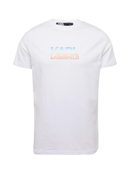 Karl Lagerfeld Bluser & t-shirts  blå / orange / hvid