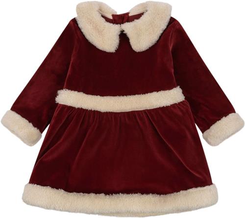 Konges Sløjd Christmas Dress GRS Str 18-2Y - Red Dahlia Kjoler Polyester hos Magasin