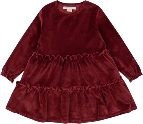 Konges Sløjd Jingle Dress GRS Str 7-8Y - Red Dahlia Kjoler Polyester hos Magasin