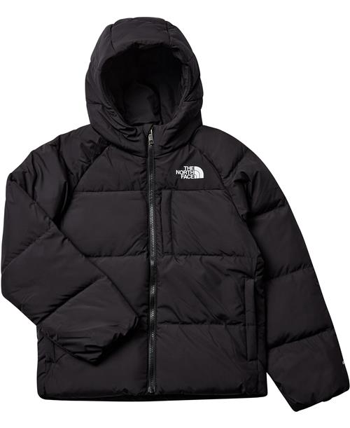 The North Face B North Down Hooded Jacket TNF Blac Str L - Sort Overtøj hos Magasin