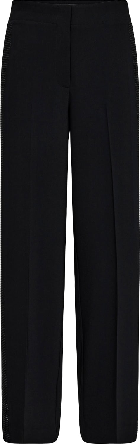 Mos Mosh Mmlusan Vivo Pant Kvinde Black Bukser Str S/Regular - hos Magasin