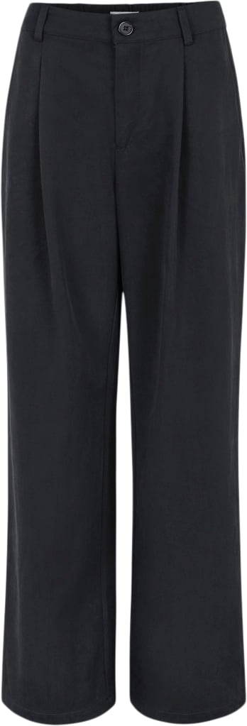 esmé studios Esmara Wide Pants Kvinde Black Bukser Med Brede Ben Str S - hos Magasin