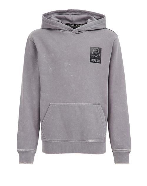 WE Fashion Sweatshirt  grå / sort