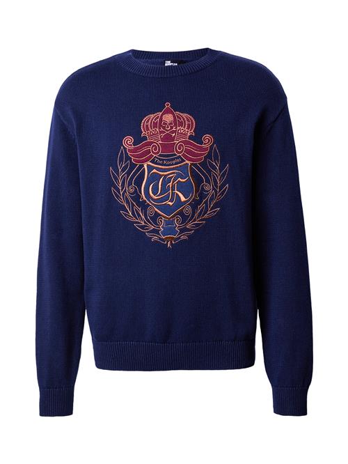 Se The Kooples Pullover  navy / mørkeblå / rosa guld / burgunder ved About You