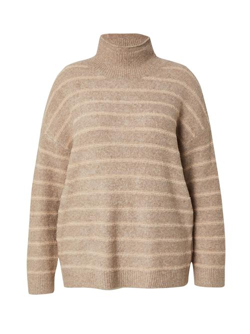 EVOKED Pullover  beige / mørkebeige