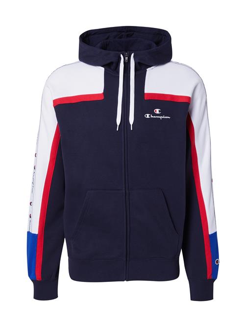 Champion Authentic Athletic Apparel Sweatjakke  blå / navy / mørkerød / hvid