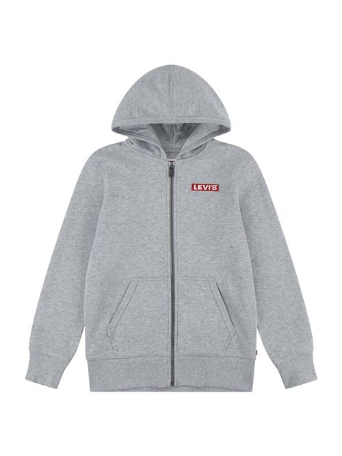 Levi's Kids Sweatjakke  grå-meleret / rød / hvid